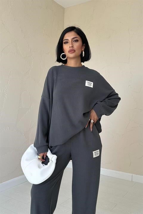 Füme Salaş Sweat Ve Pantolon