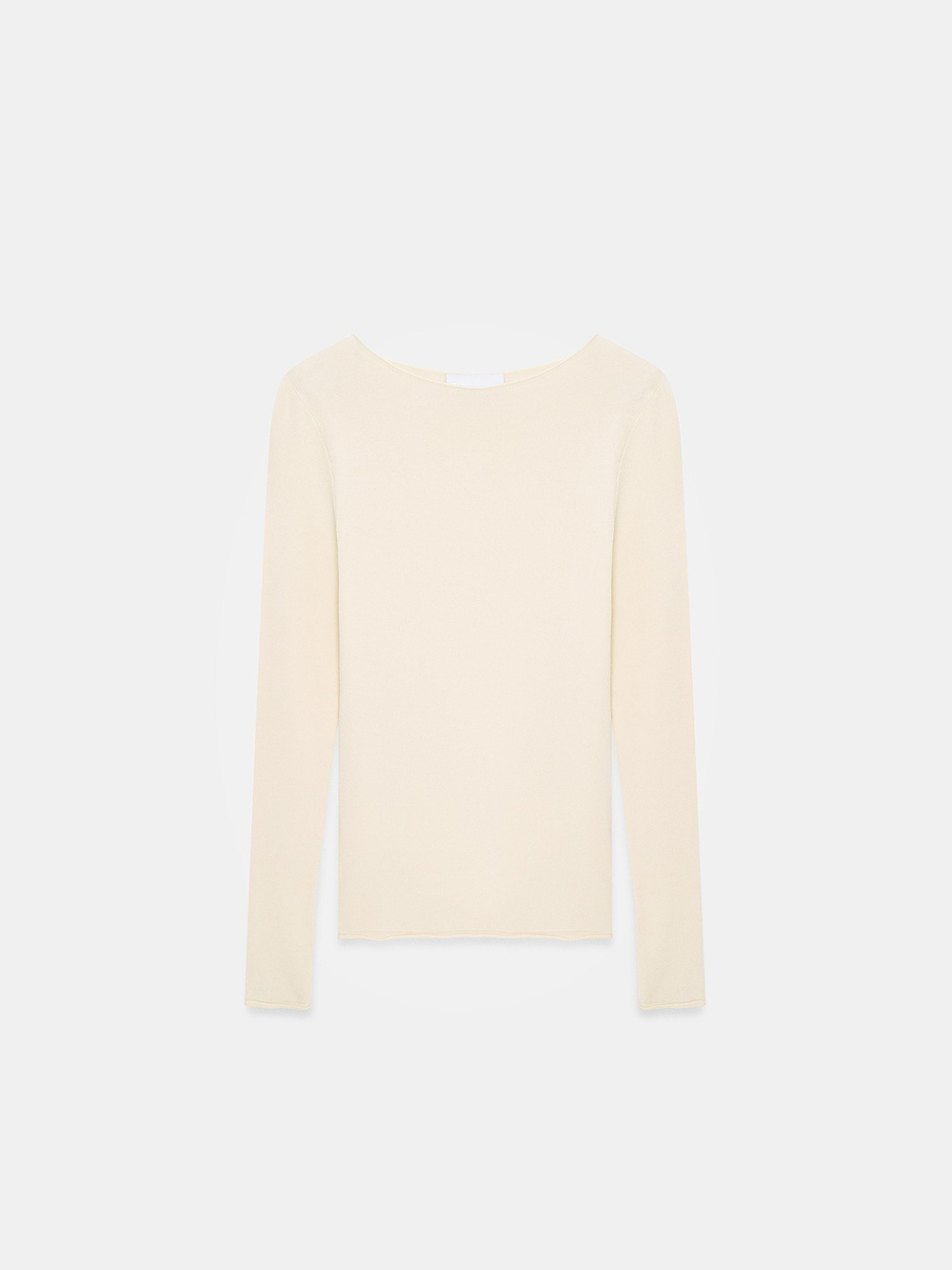 Wholesale Womens Stone Cashmere Lightweight Knit Boat-Neck Sweater
