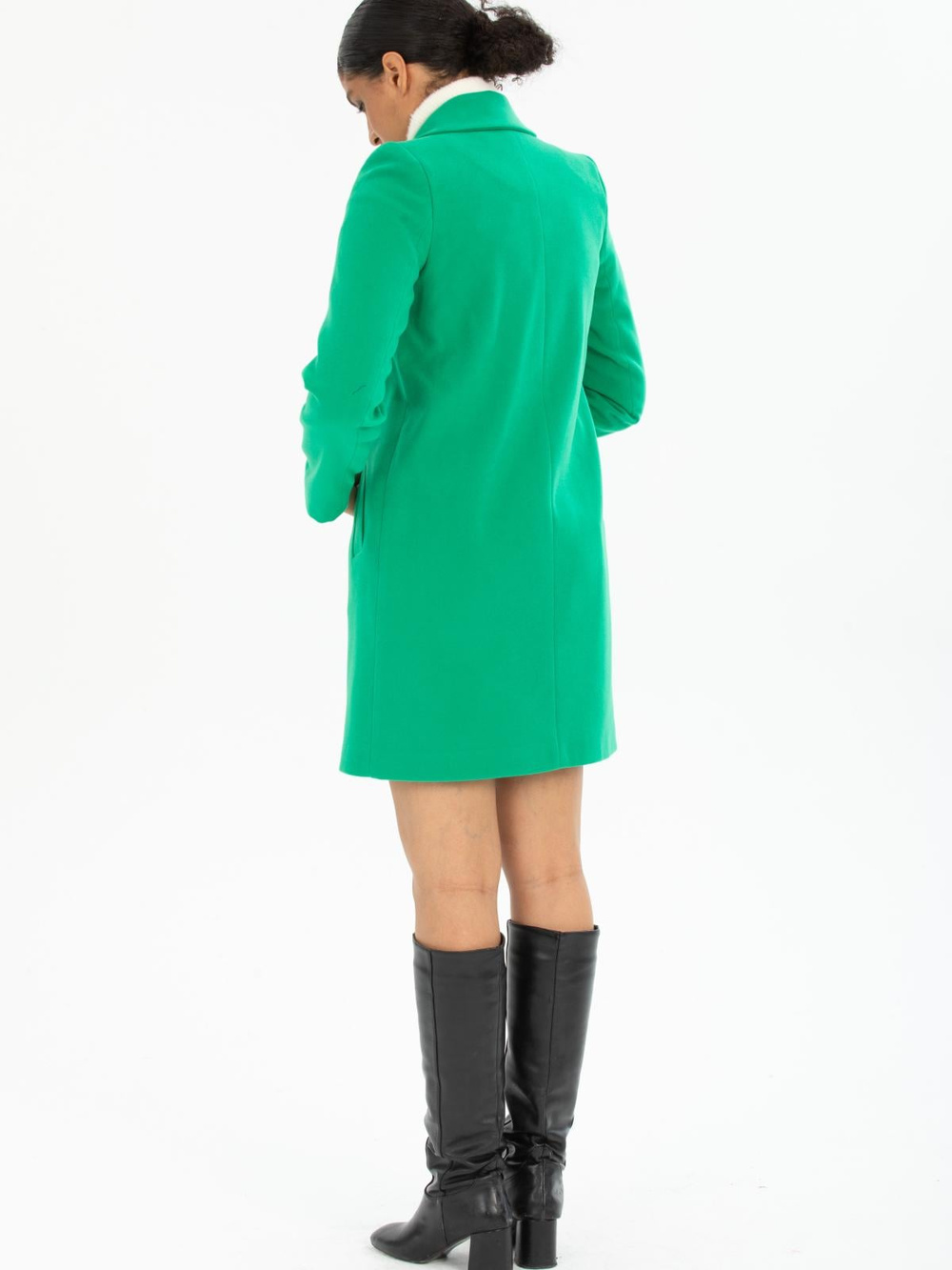 Women coat wholesale Green color