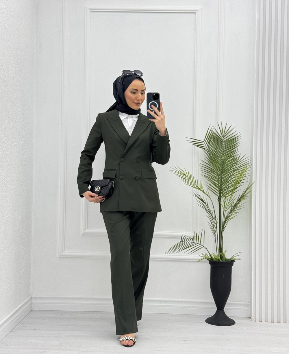 1023-Stylish Jacket-Zümrüt
