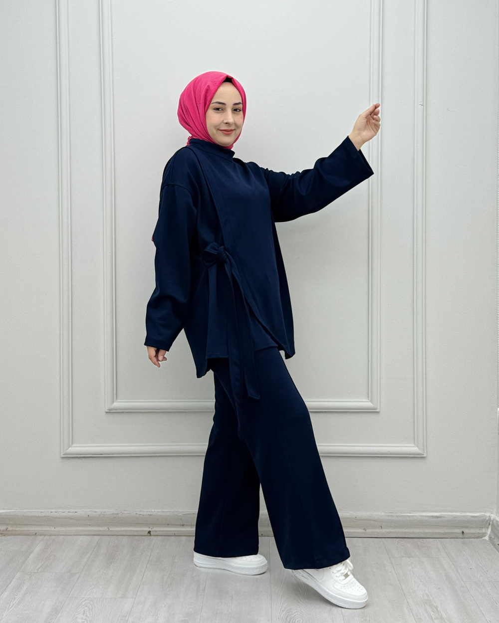 2908-Buğlem Takım-Lacivert