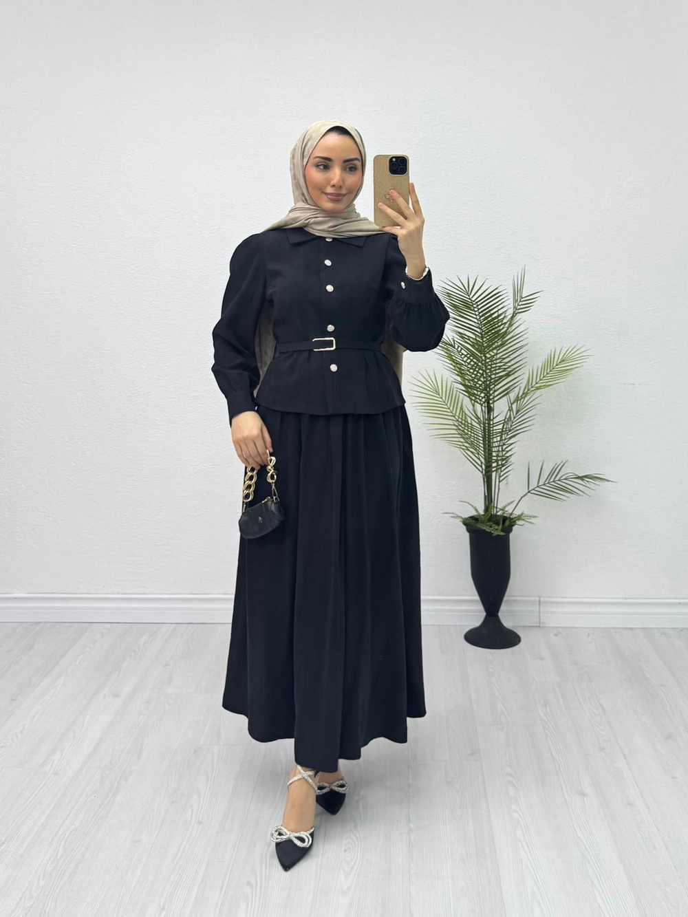 Gx1656-Melisa Takım-Siyah