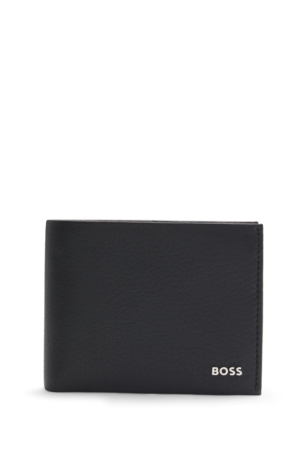 BOSS BOSS Erkek 6 Kart Bömeli İtalyan Model Tamemen Astarlı Siyah Kartlık 50529512-001