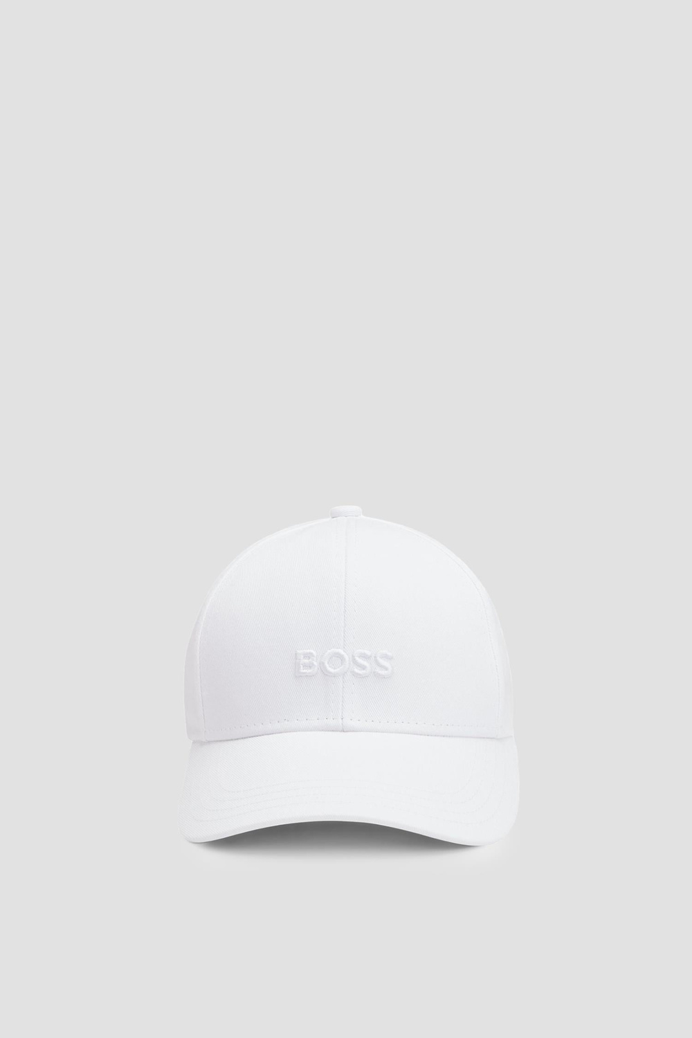 BOSS BOSS Erkek Logolu Ayarlanabilir Tokalı Beyaz1 Spor Şapka 50495121-100