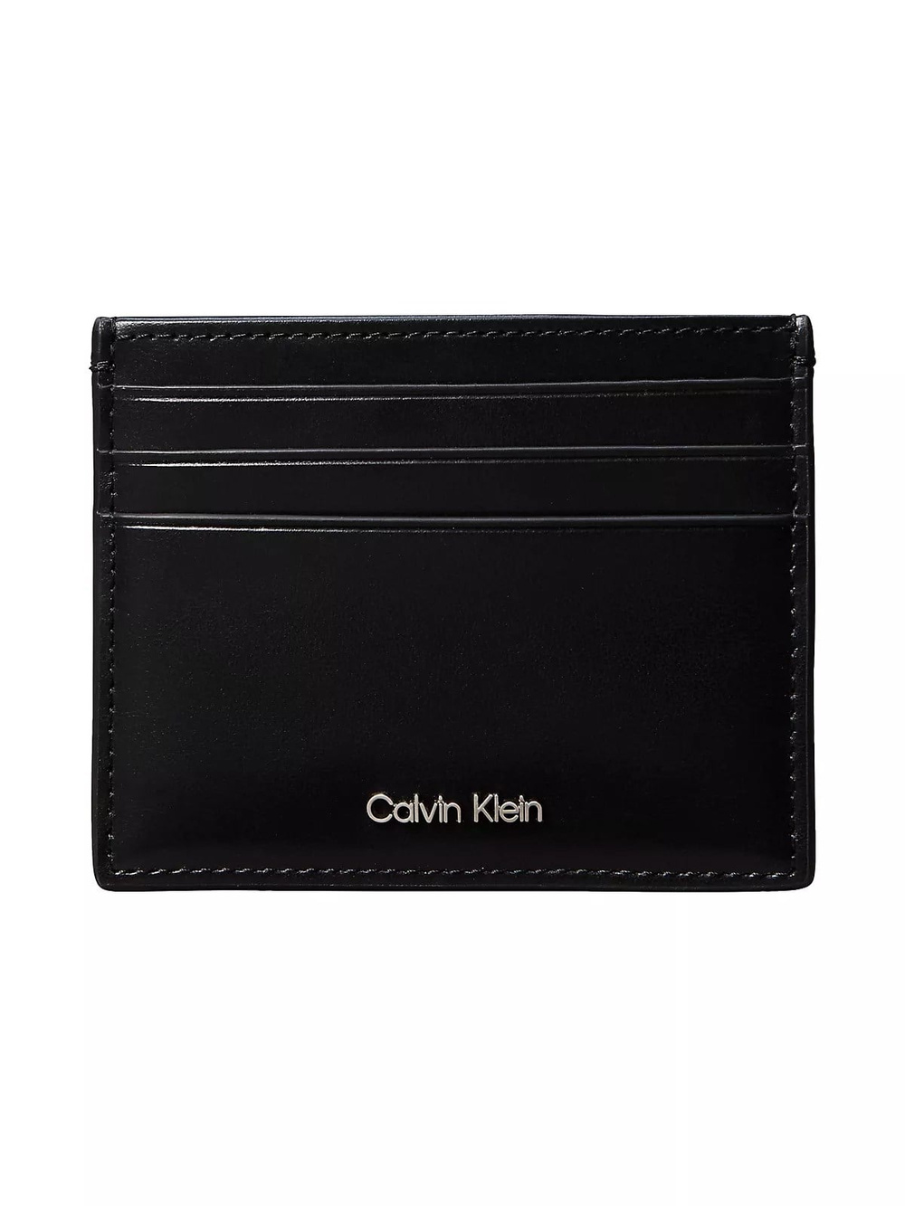 Calvin Klein Calvin Klein Erkek Logolu İç Bölmeli Siyah Cüzdan LV04D1230G-UB1