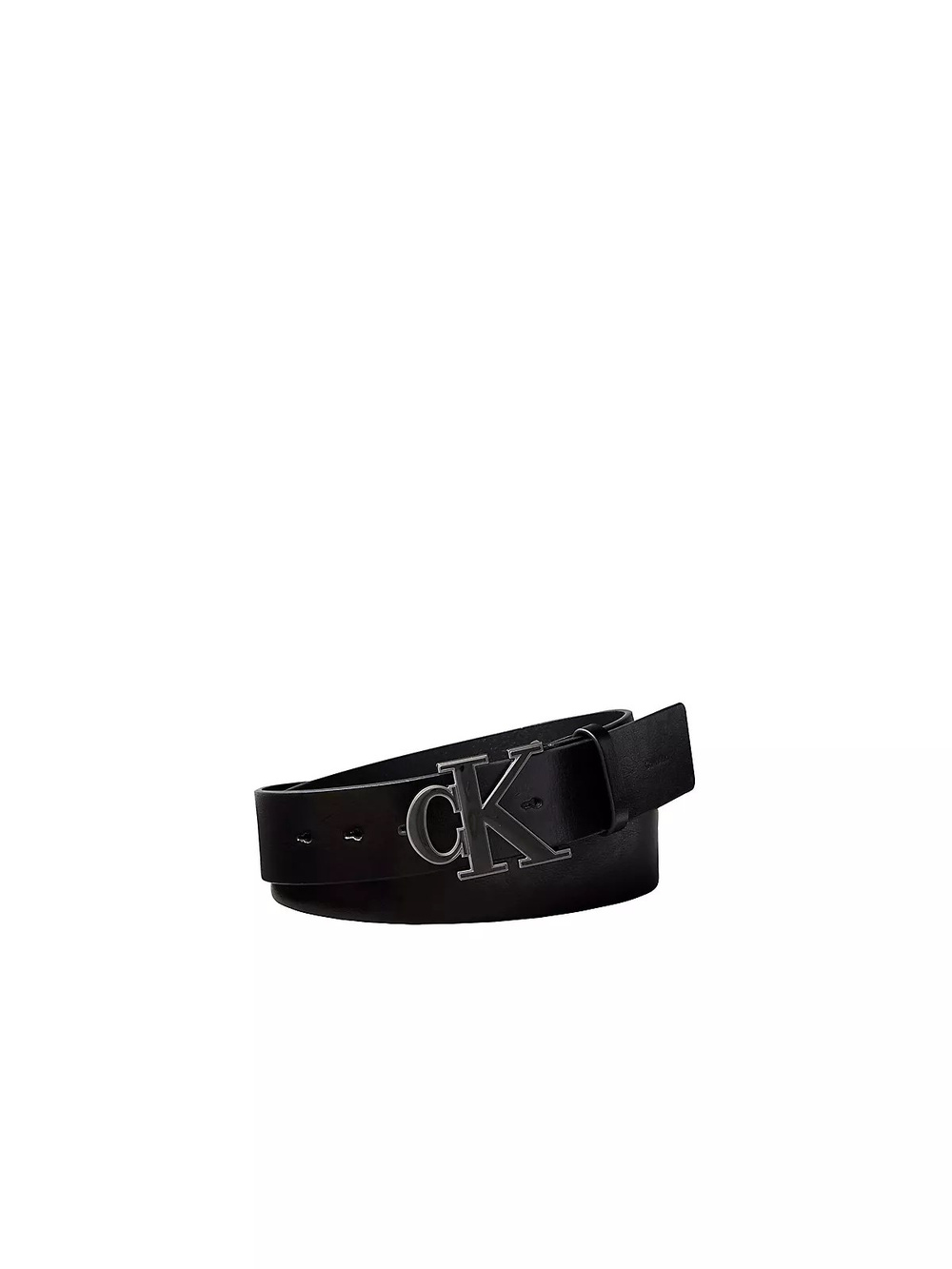 Calvin Klein Calvin Klein Erkek Marka Logolu Deri Ayarlanabilir Siyah Kemer LV04D7150G-WCA