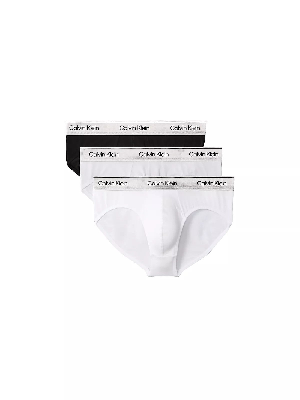 Calvin Klein Calvin Klein Erkek Pamuklu Elastik Bel Bantlı Üçlü Paket Siyah-Beyaz Boxer LV00NB4574-4XK