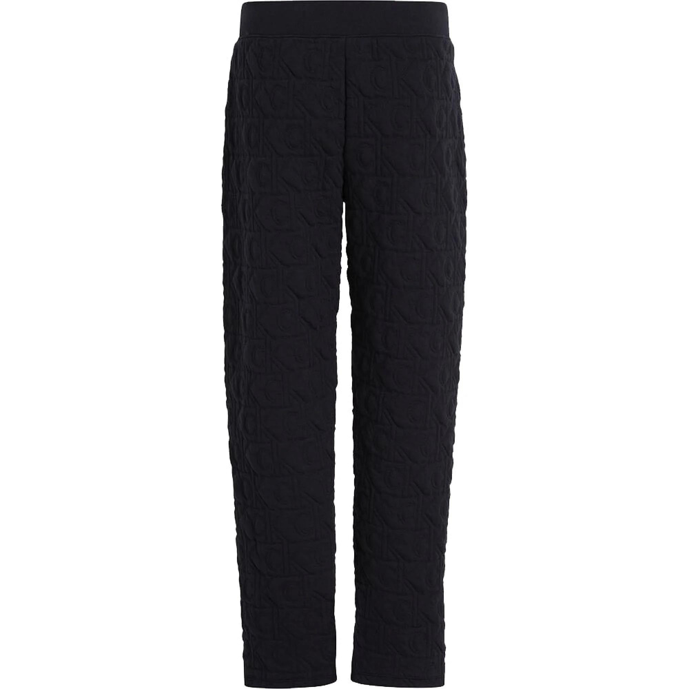 Calvin Klein Calvin Kleın Kadın Beli Lastikli Logolu Rahat Kesim Siyah Spor Eşofman Takımı 000QS7268E-UB1
