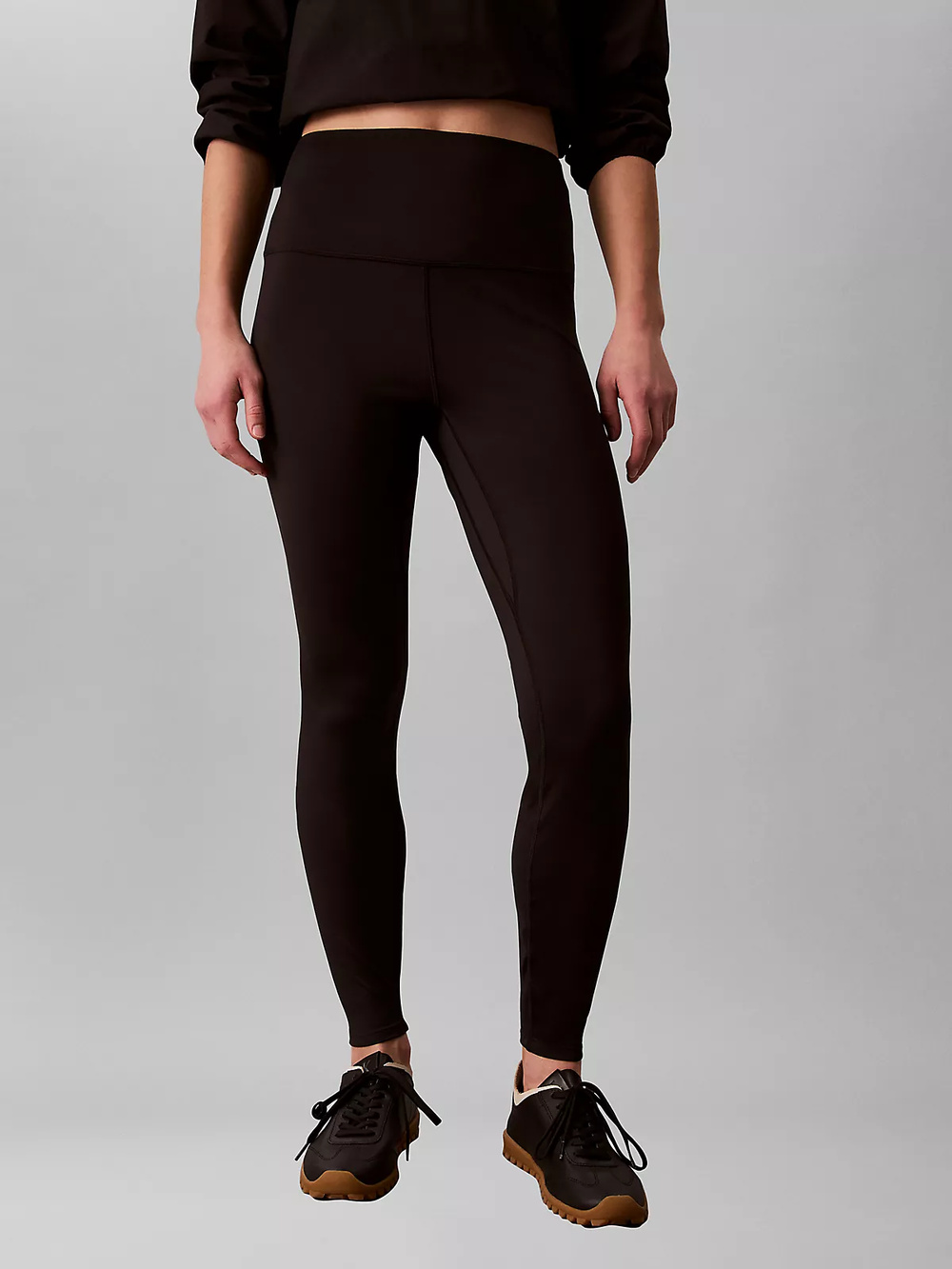 Calvin Klein Calvin Klein Kadın Yüksek Bel Dar Kalıp Siyah Tayt LVGWS6L676-UB1