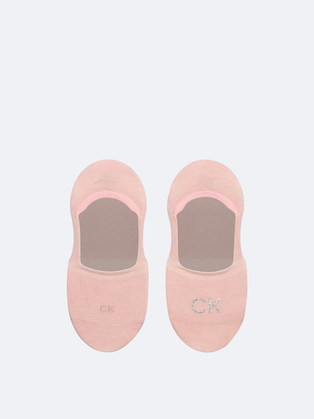 Calvin Klein Calvin Klein Kadın Yumuşak Örme Kumaşlı CK Logo Nakışlı İkili Paket Pembe Çorap C701228800-004