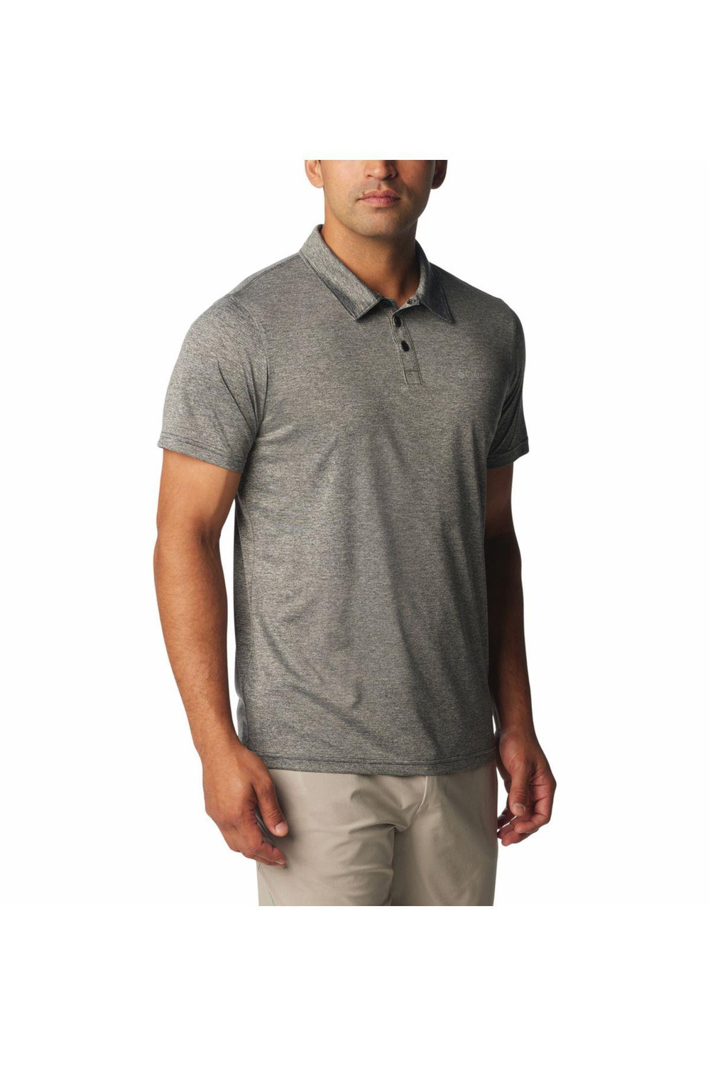 Columbia Columbia Erkek Polo Yaka Kısa Kollu Pamuklu Günlük Siyah Polo Yaka T-Shirt 1990401-011