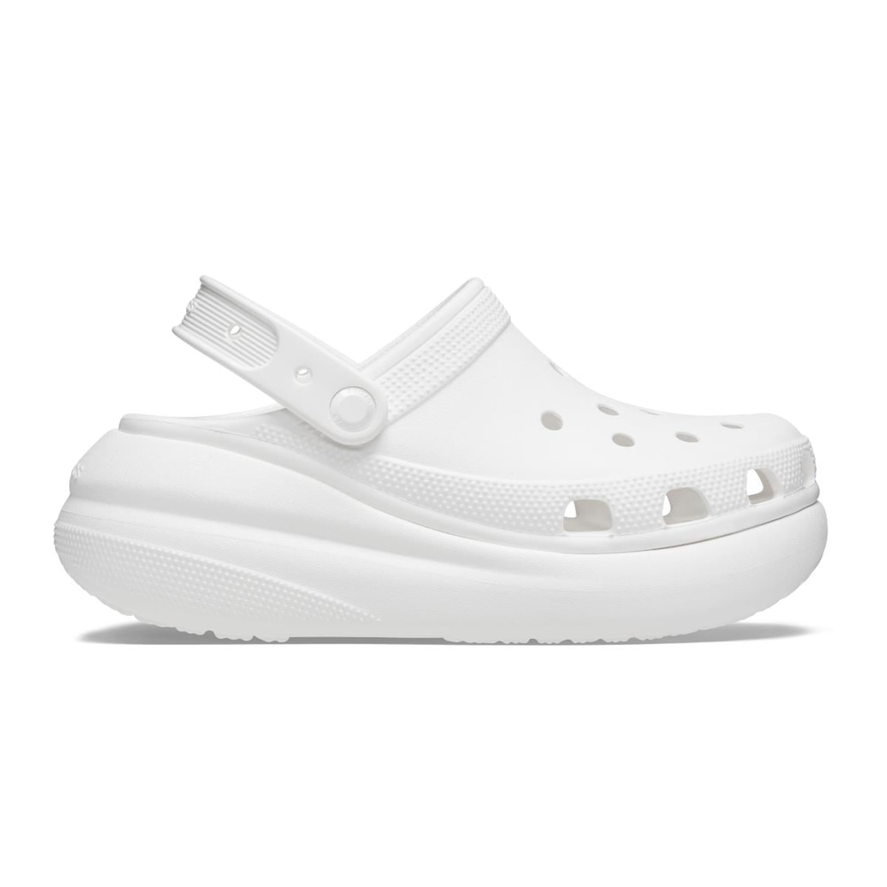 Crocs Crocs Unısex Marka Logolu Rahat Günlük Kullanım Beyaz Terlik 207521-100