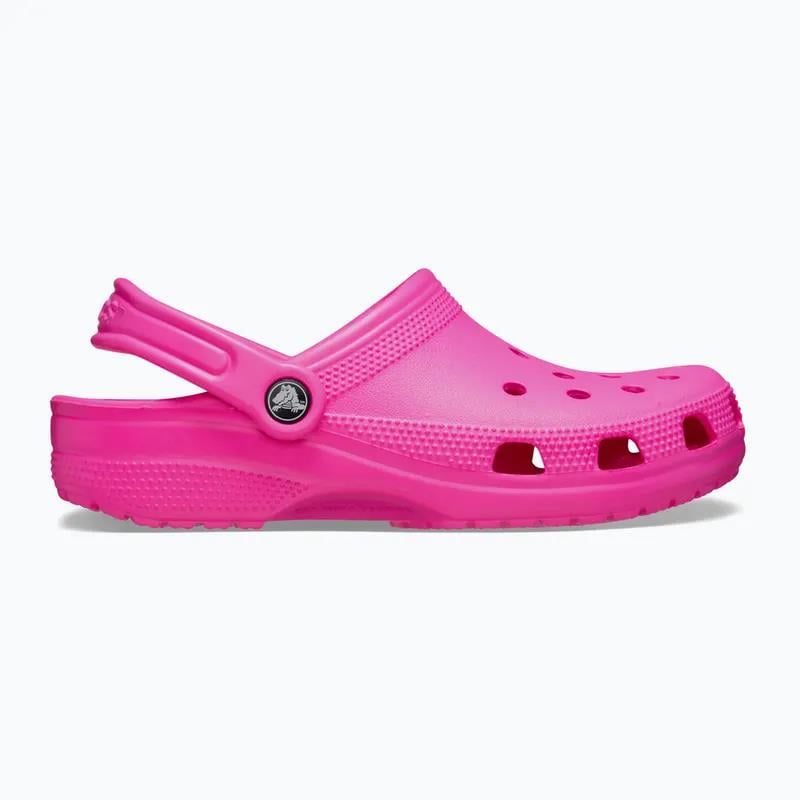 Crocs Crocs Unısex Marka Logolu Rahat Günlük Kullanım Pembe Terlik 10001-6TW