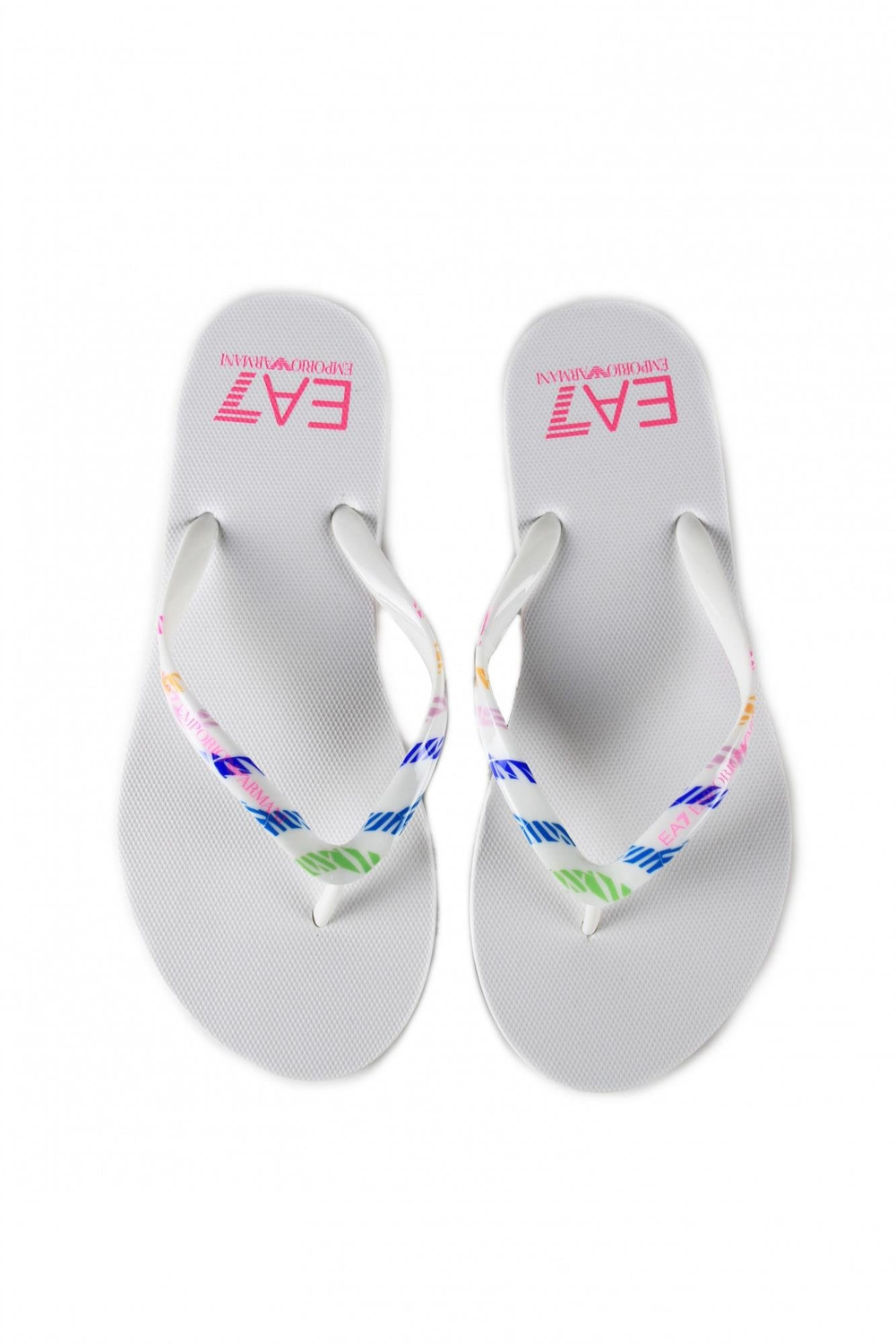 Ea7 Ea7 Kadın Beyaz Terlik XFQ003 XK136-625