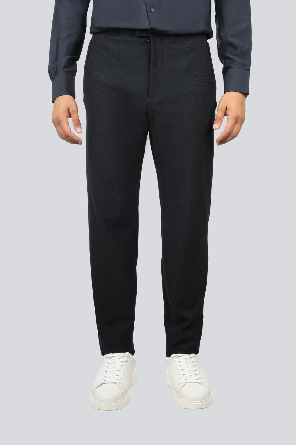 Emporio Armani Emporıo Armani Erkek Normal Bel Düz Paça Esnek Rahat Kumaş Cep Detay Lacivert Pantolon EM000158 TE11109-UB109