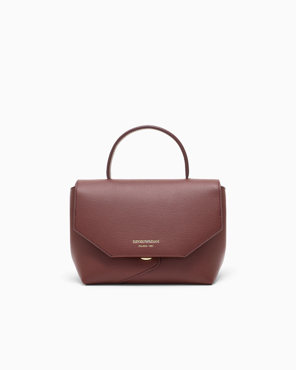 Emporio Armani Emporıo Armani Kadın Çıkarılabilir Uzun Askılı Deri Mini Gri El Çantası EW005672 AF29459-U6017