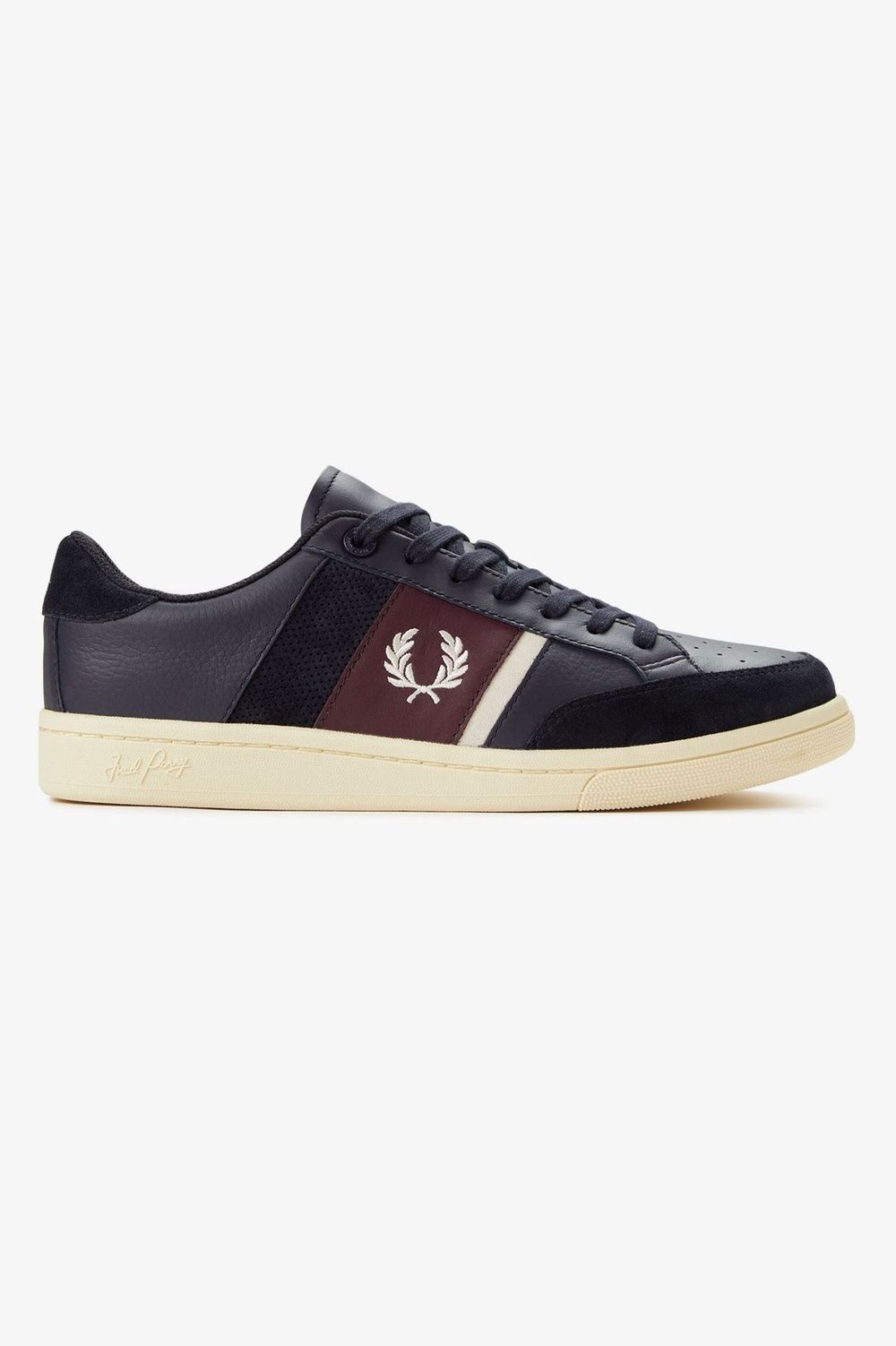 Fred Perry Fred Perry Erkek Lacivert Sneaker B2310-608