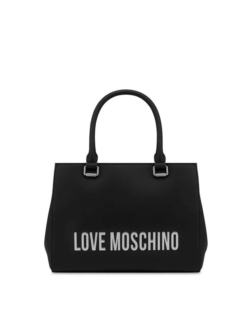 Love Moschino Love Moschino Kadın Çıkarılabilir Ve Ayarlanabilir Omuz Askısı Bir Adet Sürgülü Cep Siyah1 Omuz Çantası JC4022PP1MKD0-00B