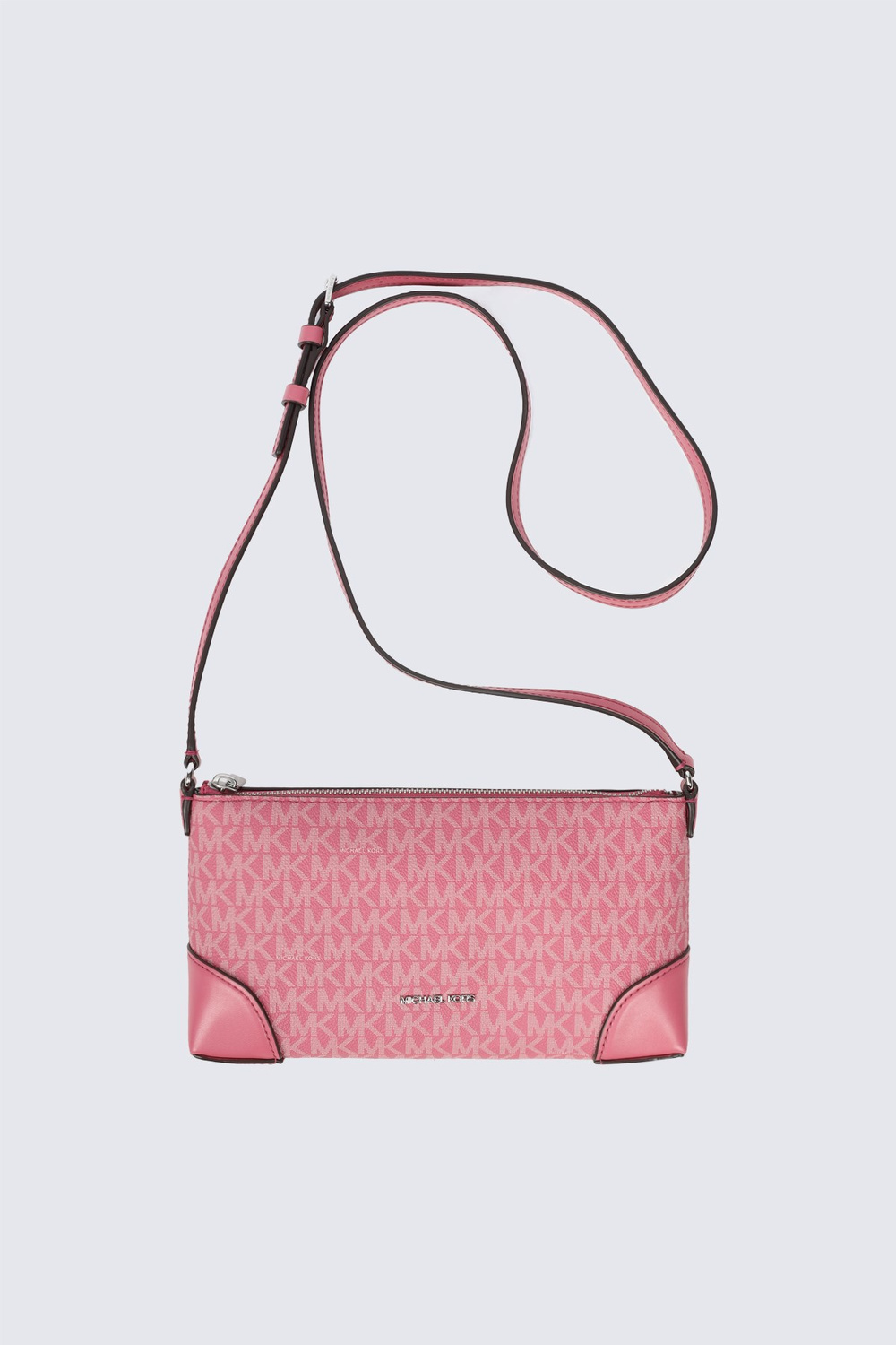 Michael Kors Michael Kors Kadın MK Deri Ayarlanabilir Askı İç Bölmeli Pembe Omuz Çantası 32R6S1WC1B-ROSEWOOD