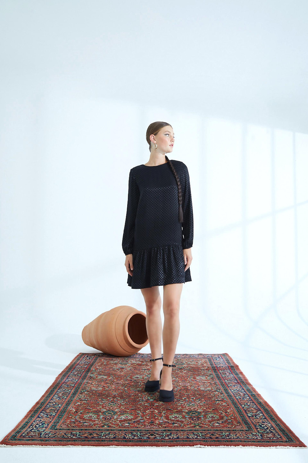 Naar Naar Kadın SİYAH Elbise NAAR51107-SİYAH