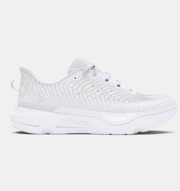 Under Armour Under Armour Erkek Marka Logolu Rahat Taban Bağıcıklı Beyaz Koşu & Antrenman Ayakkabısı 3027190-100