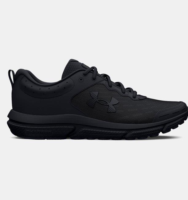 Under Armour Under Armour Erkek Marka Logolu Rahat Taban Bağıcıklı Siyah1 Koşu & Antrenman Ayakkabısı 3026175-004