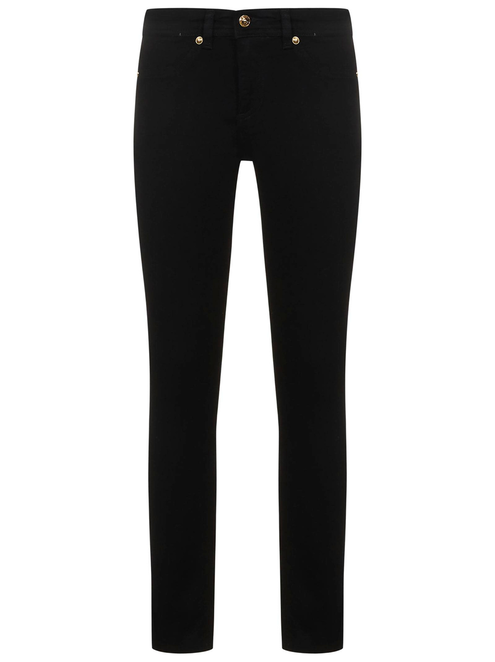 Versace Versace Kadın Yüksek Bel Slim Rahat Siyah Pantolon 73HAB5J2 CDW00-909