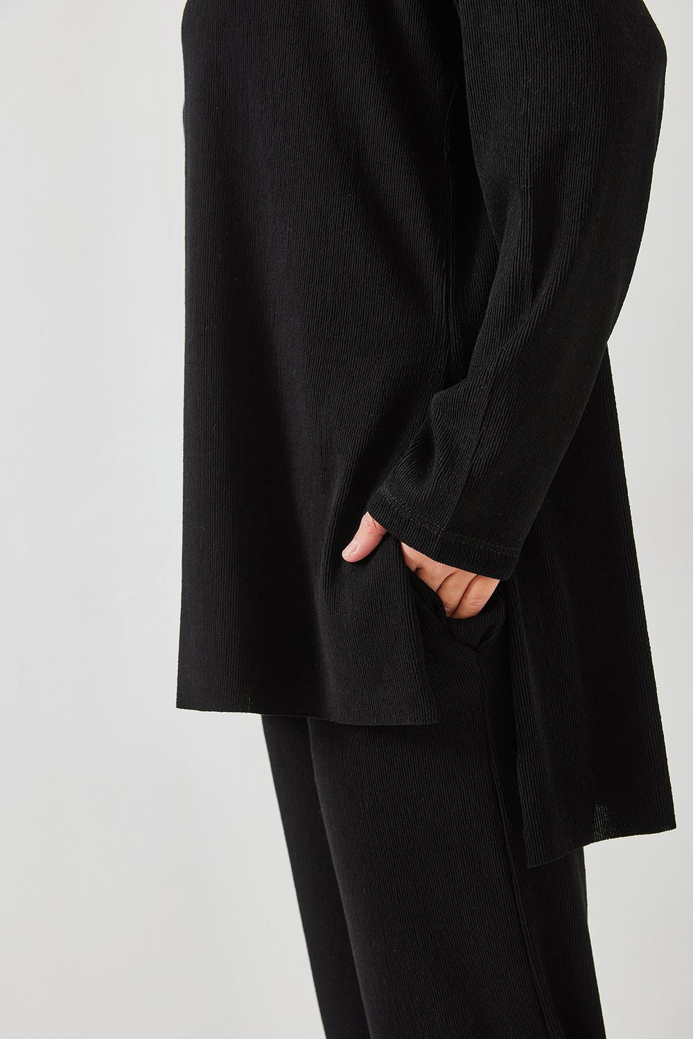 Kadın Basic Pantolonlu Alt-Üst Takım 60511002 - Siyah