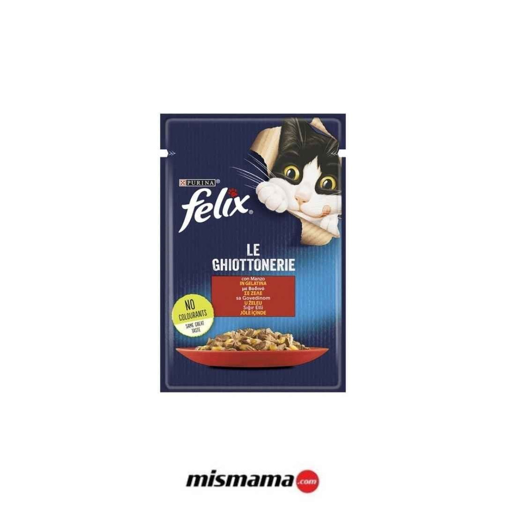 Felix Sığır Etli Yetişkin Kedi Konservesi 85gr ( 52 adet )