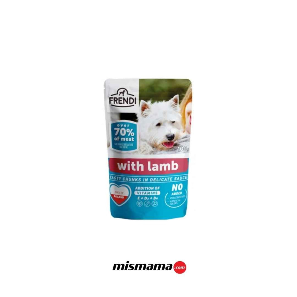 Frendi Sos İçinde Kuzu Etli Yaş Köpek Maması 100 Gr