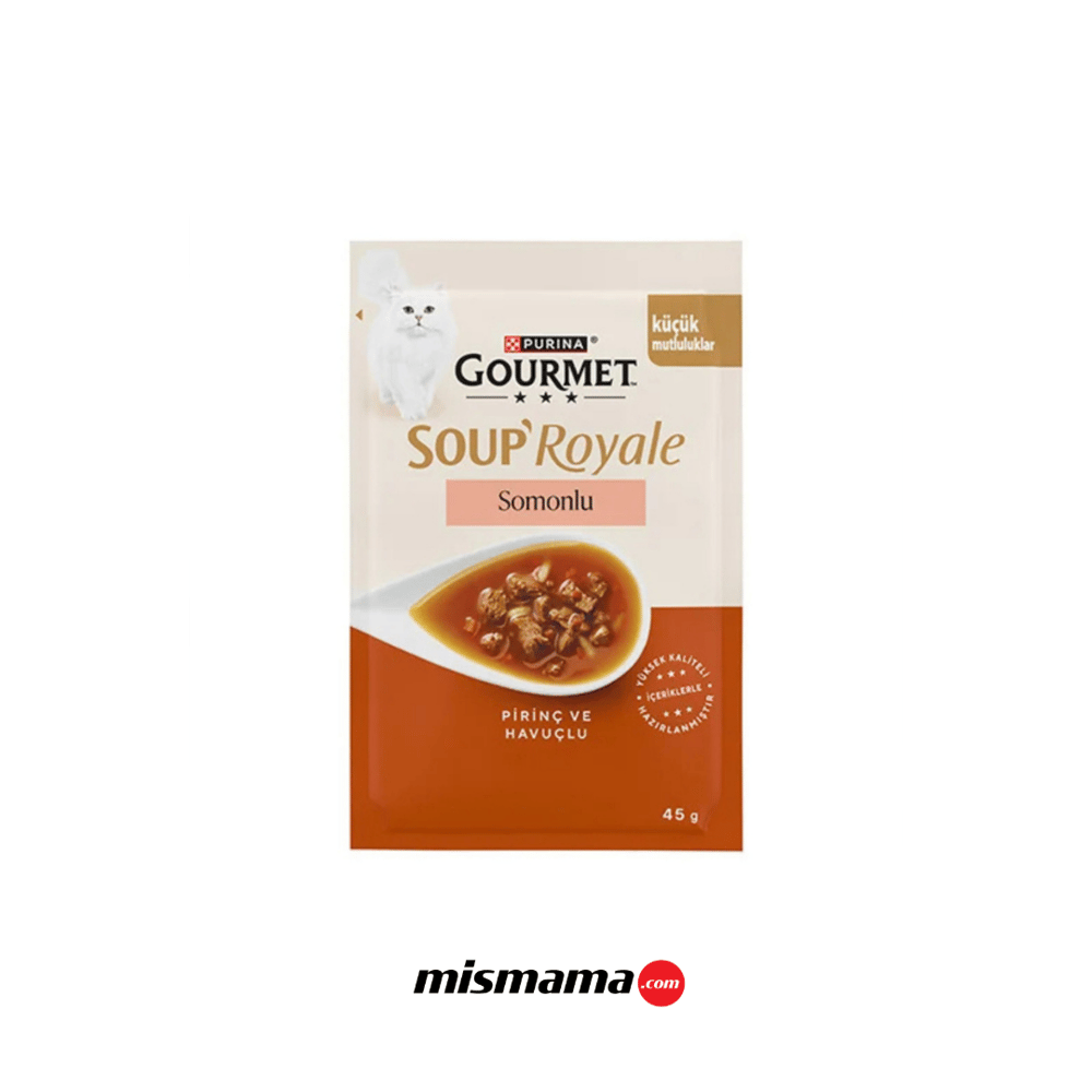 Gourmet Soup Royale Somonlu Kedi Çorbası 45gr