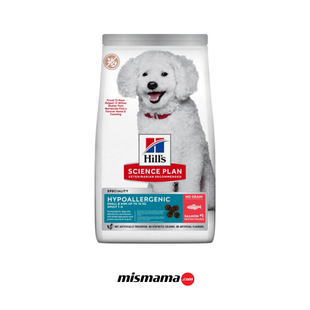 Hill's SCIENCE PLAN Hipoalerjenik Somonlu Küçük Irk Tahılsız Yetişkin Köpek Maması 1,5kg