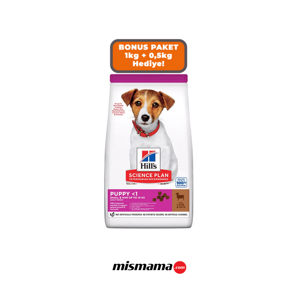Hill's SCIENCE PLAN Kuzulu Küçük Irk Yavru Köpek Maması 1,5kg