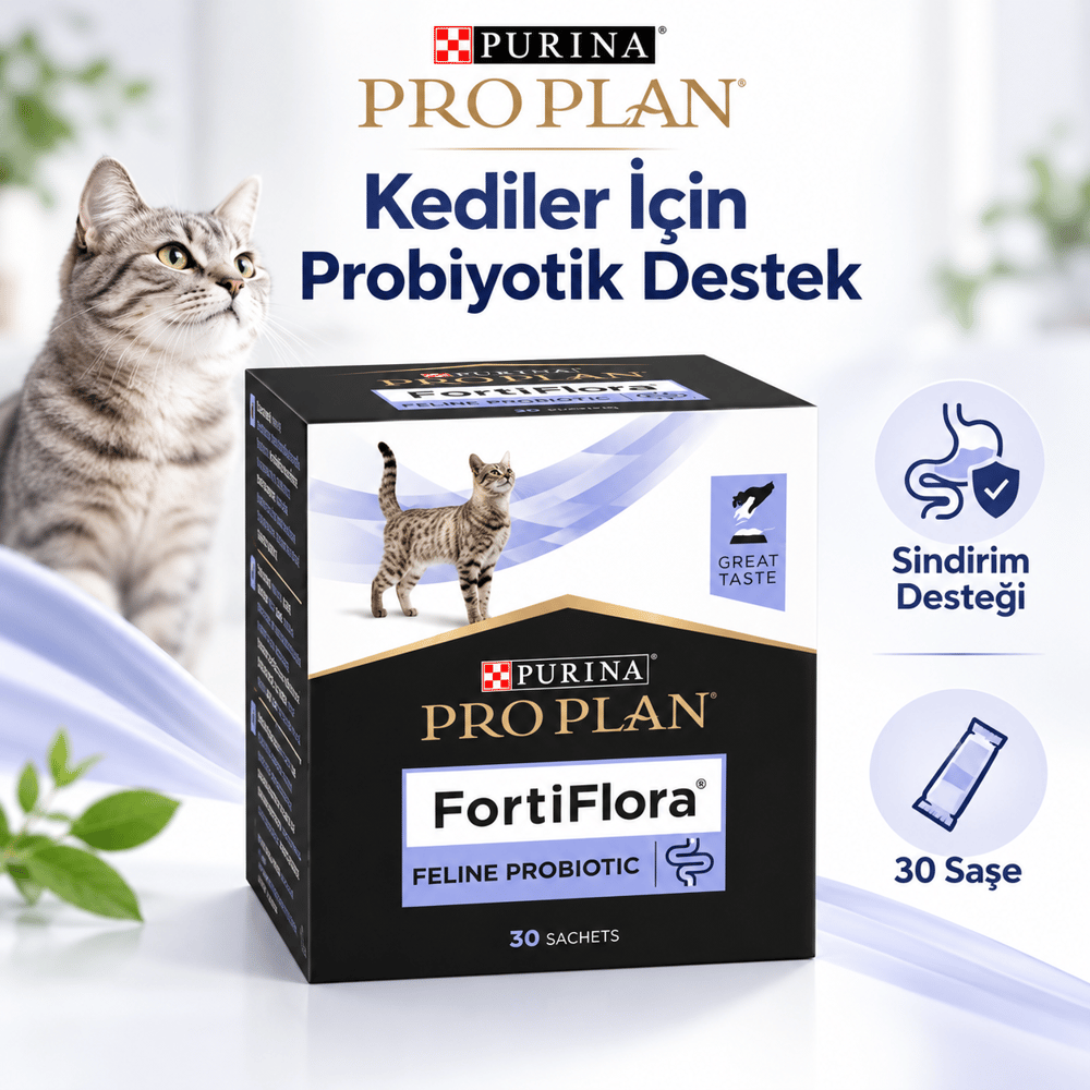 Pro Plan Fortiflora Kedi Probiyotik Poşet 30 adet