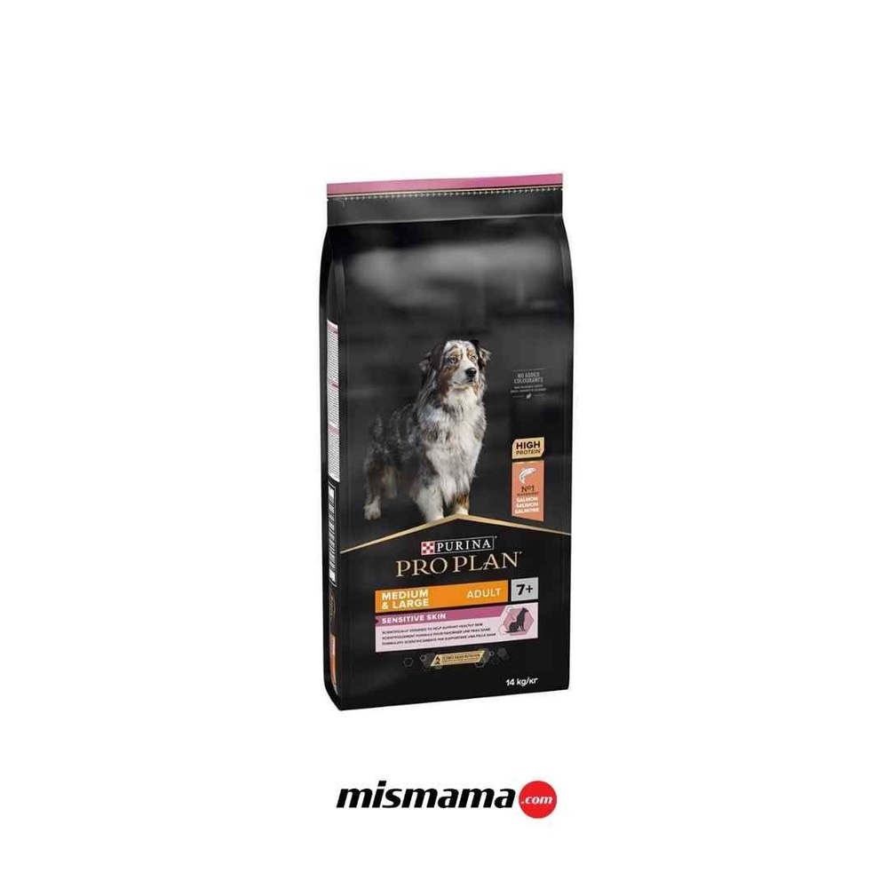 Pro Plan Senior Sensitive Skin 7+ Somonlu ve Pirinçli Orta ve Büyük Irk Yaşlı Köpek Maması 14kg