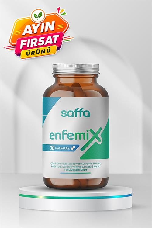 SAFFA NATURALSAFFA ENFEMİX 30 LİKİT KAPSÜL