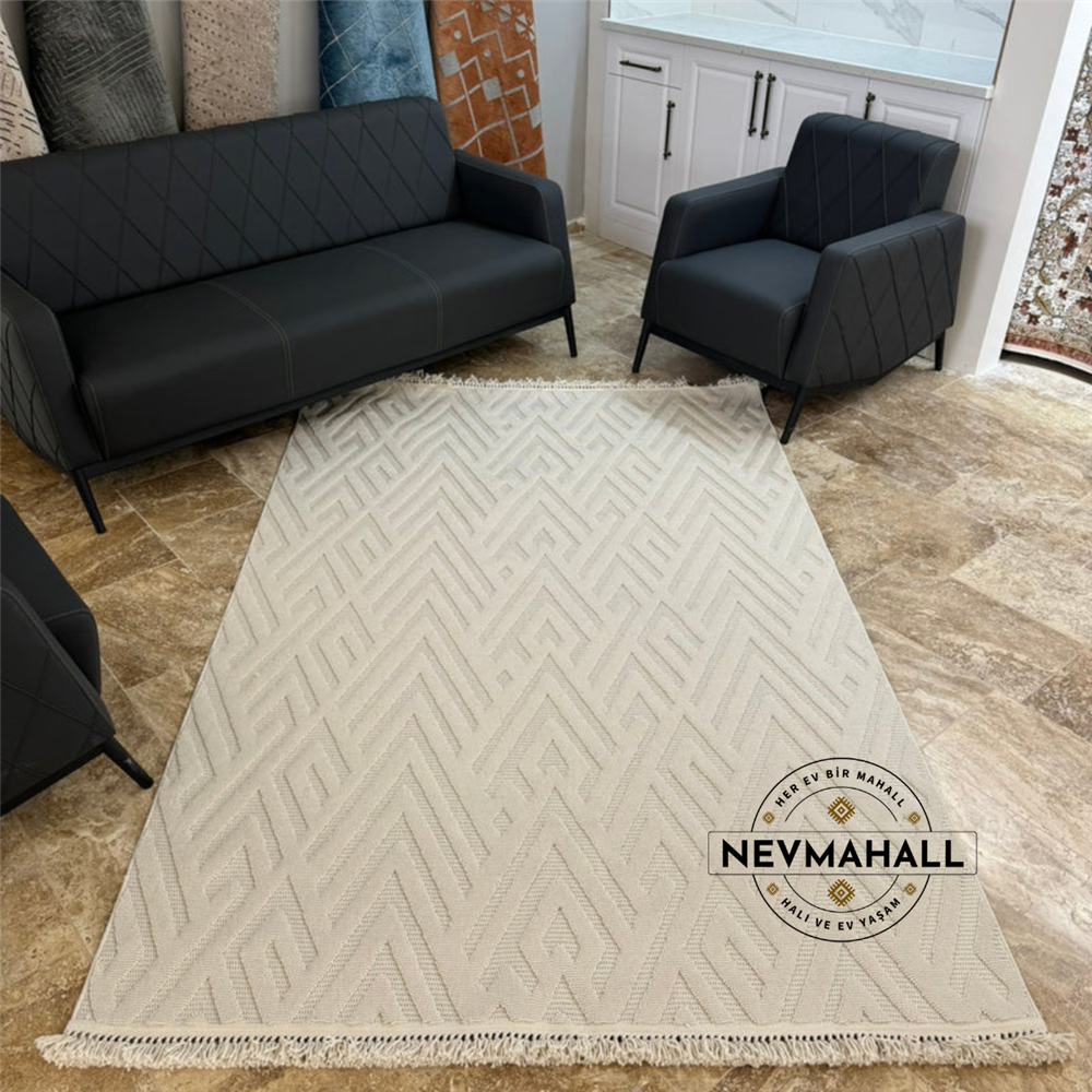 Moda Serisi Zigzag Bej
