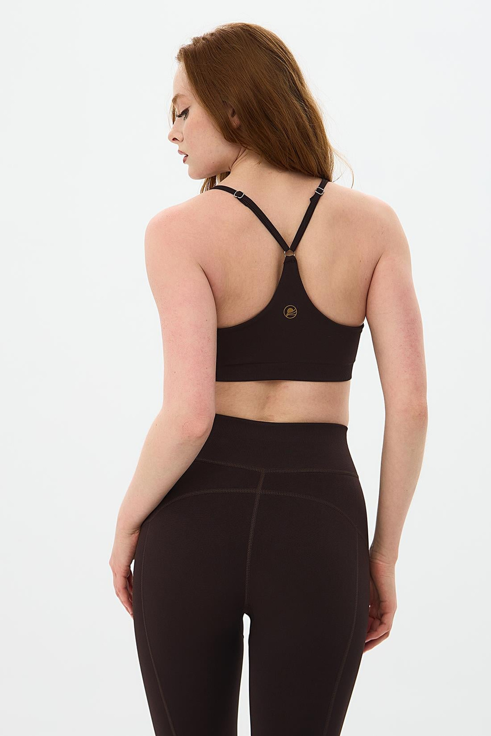 Oishii Aozora Sport Aktif Spor Ayar Askılı Bra Kahve