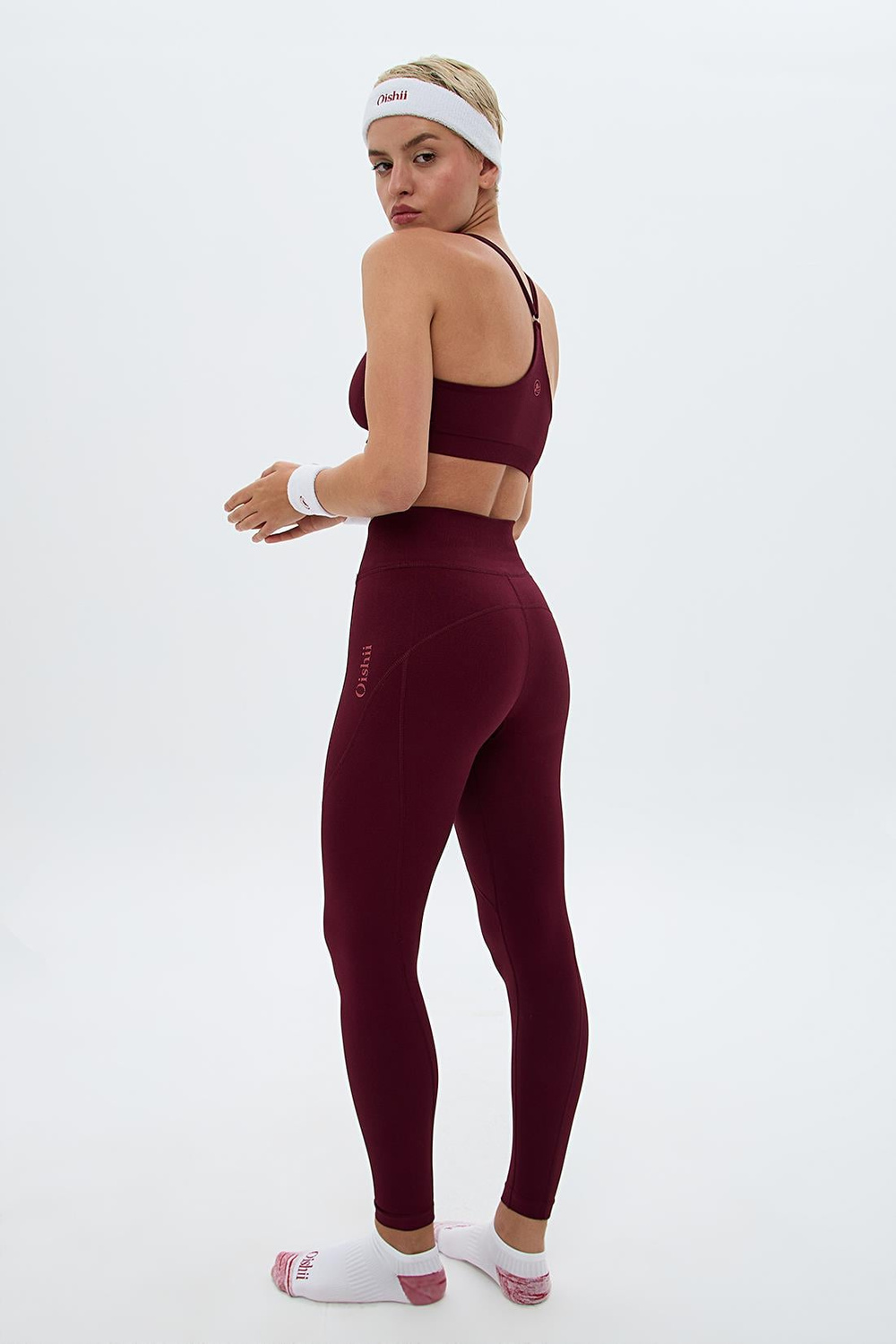 Oishii Aozora Sport Aktif Spor Tayt Bordo