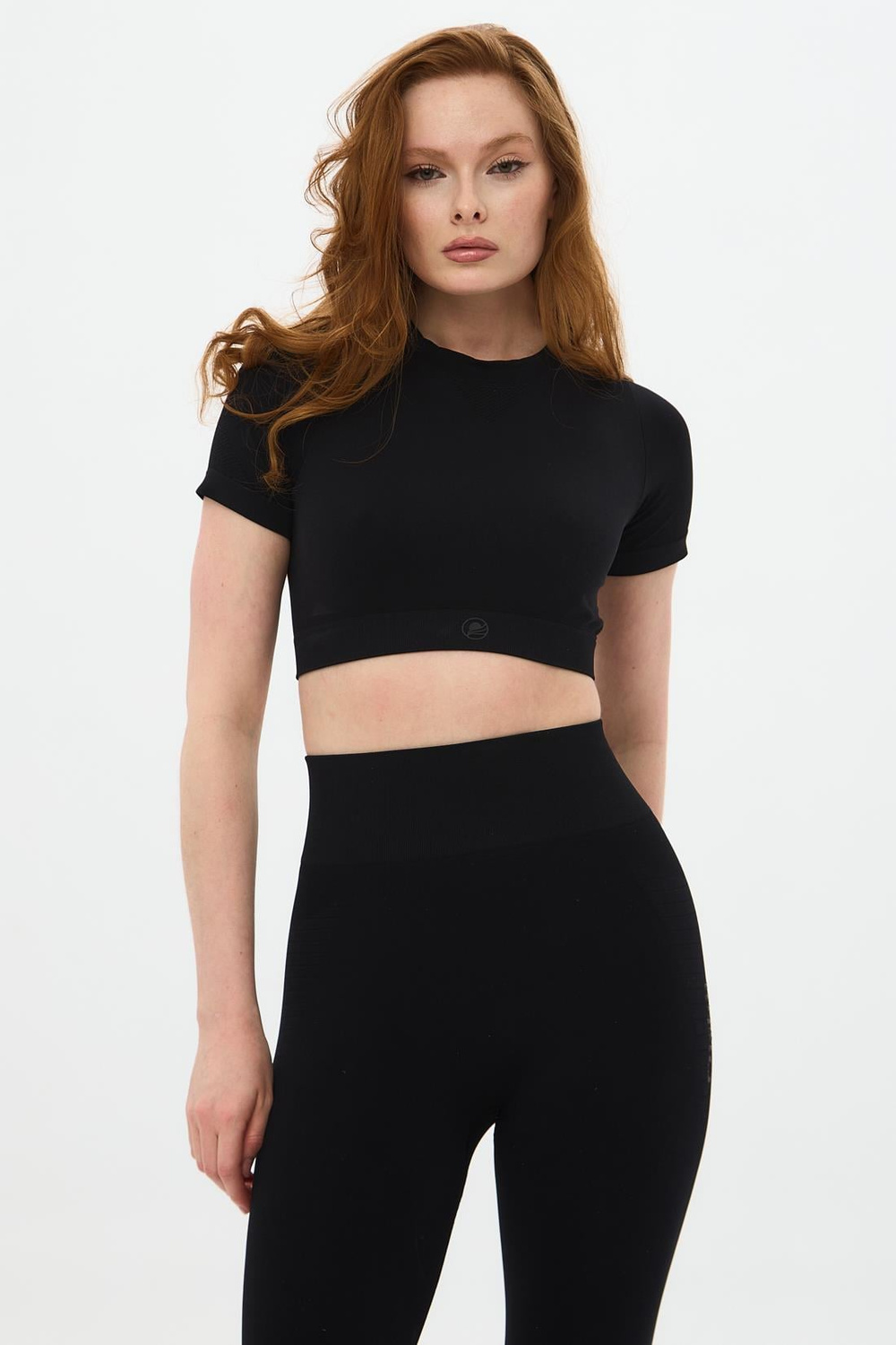 Oishii Kumo Kısa Crop Top Siyah
