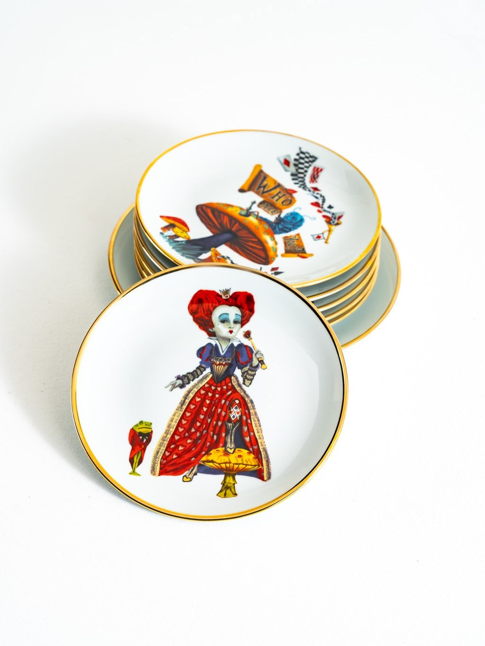 Alice İn Wonderland Porselen Tabak Takımı