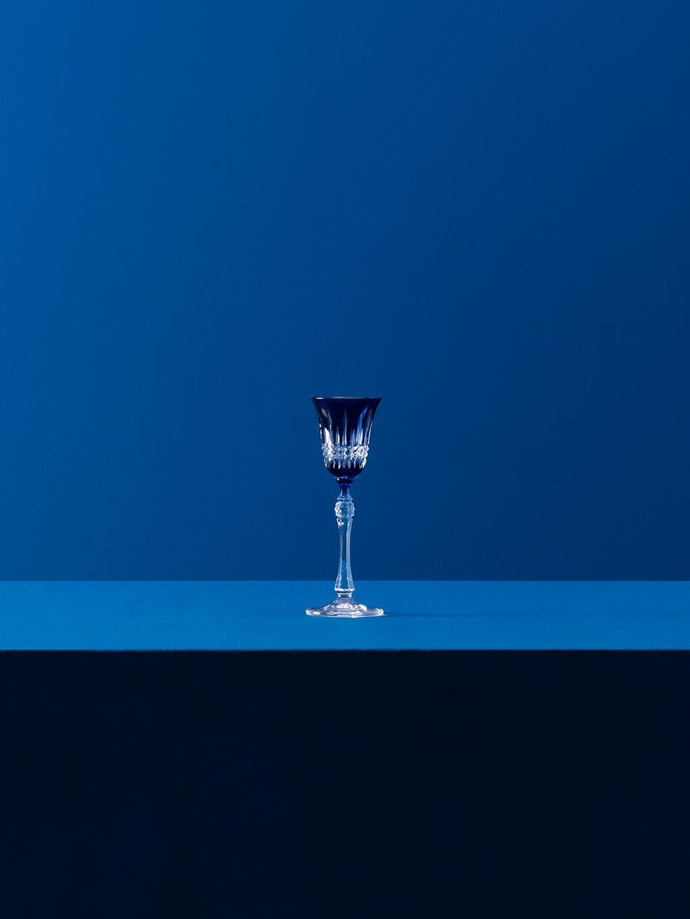 Renkli Kristal Şarap Kadehi Seti – 6lı Boncuk Bordürlü İnce Uzun Saplı