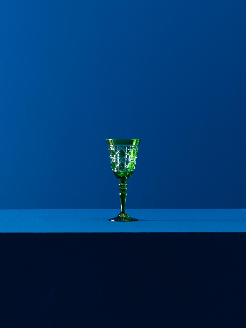 Renkli Kristal Şarap Kadehi Seti – 6lı İnce Kesim