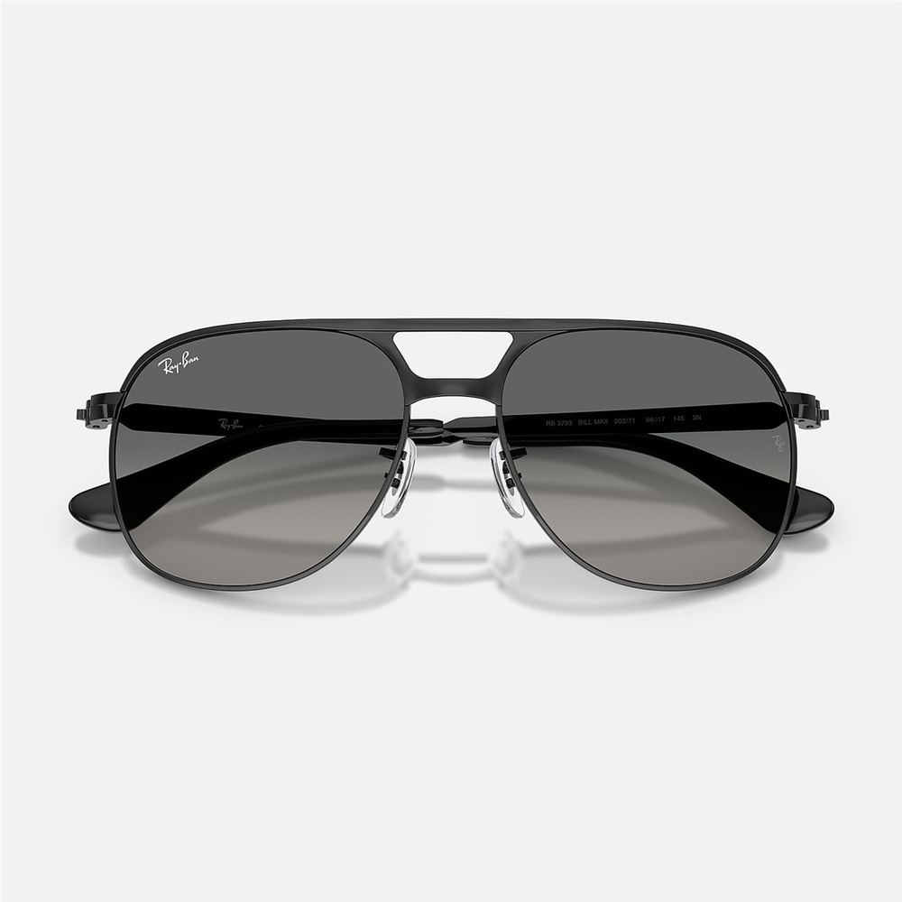 Ray-Ban Bill Max RB 3793 002/71 59 - Siyah Unisex Güneş Gözlüğü