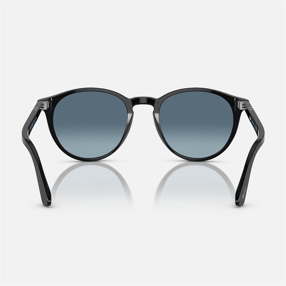 Persol Galleria PO 3152S 9014Q8 52 - Siyah Erkek Güneş Gözlüğü