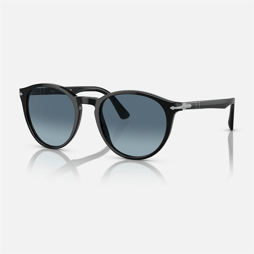 Persol Galleria PO 3152S 9014Q8 52 - Siyah Erkek Güneş Gözlüğü