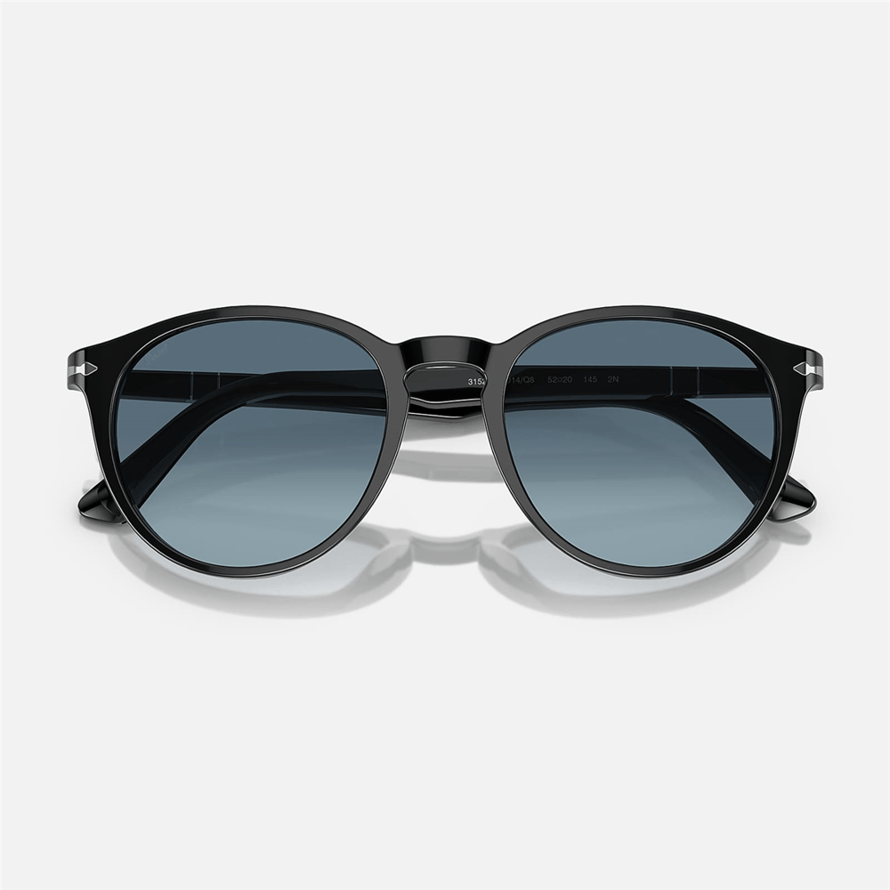 Persol Galleria PO 3152S 9014Q8 52 - Siyah Erkek Güneş Gözlüğü
