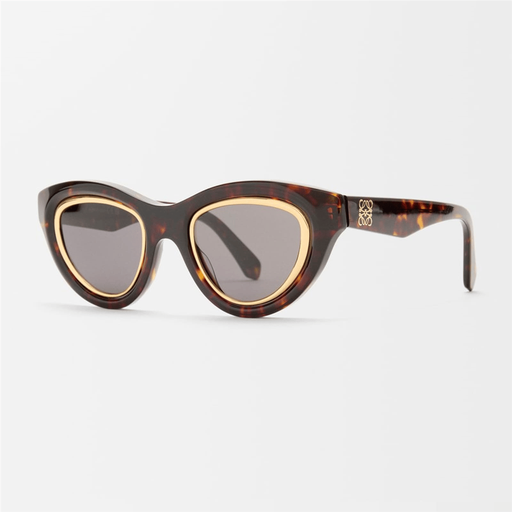 Loewe Mini Anagram Cateye LW 40182U 52A Kadın Güneş Gözlüğü