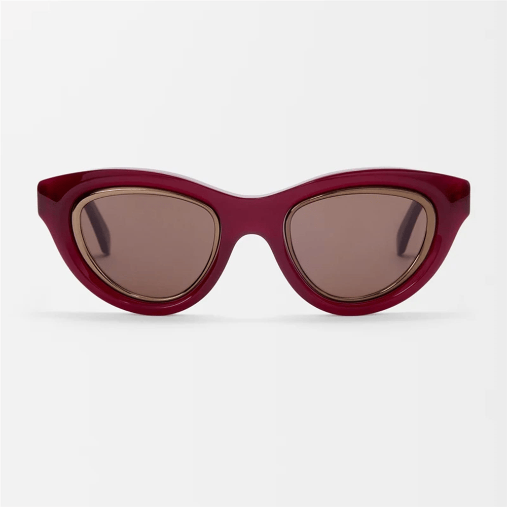 Loewe Mini Anagram Cateye LW 40182U 66E Kadın Güneş Gözlüğü