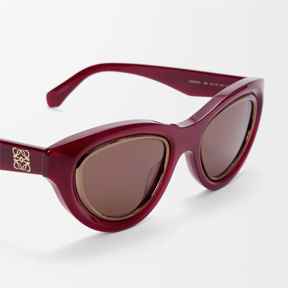 Loewe Mini Anagram Cateye LW 40182U 66E Kadın Güneş Gözlüğü